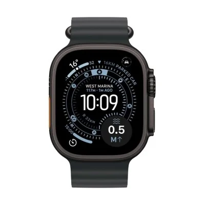 Apple Watch Ultra 3 Gps + Cellular 49Mm Black Titanium Case With Black Ocean Band